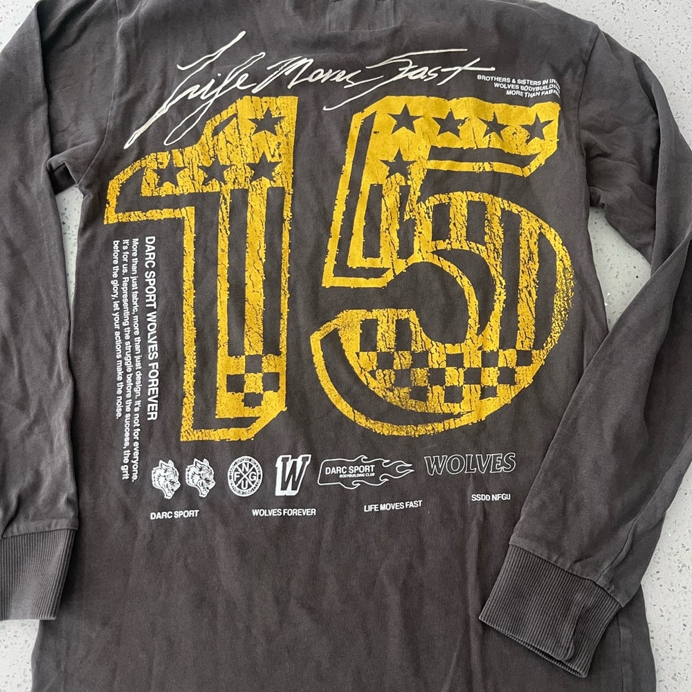 Darc Sport Charcoal Long Sleeve Women’s SHE Size XS